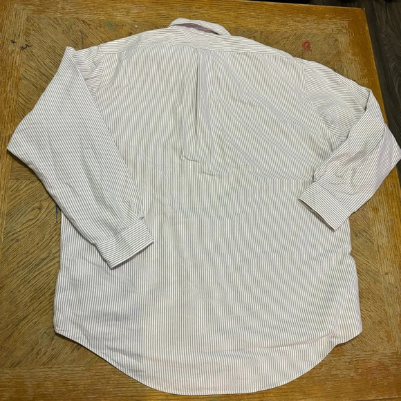 Mens Polo Ralph Lauren Button Down Colored Pony Striped Light 16-34 Large Casual - Picture 2 of 6